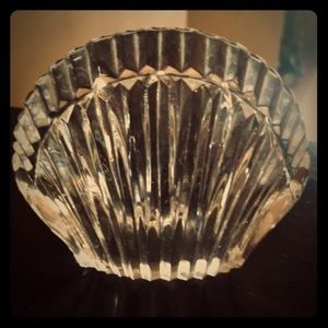 Vintage Wedgwood Crystal Sea Shell Paperweight